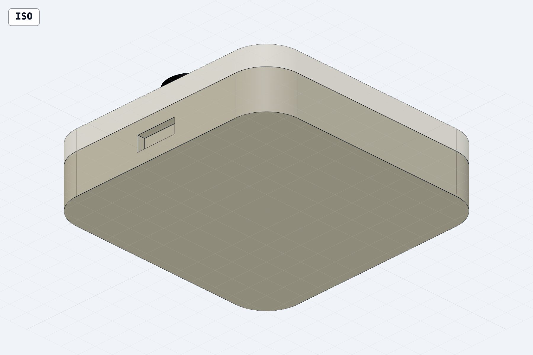 Rear CAD view of the Still focus device concept